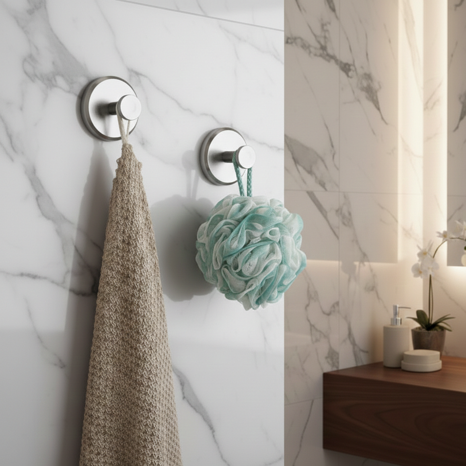 Heavy Duty Suction Cup Hooks - Strong, Tool-Free Storage Solution 4