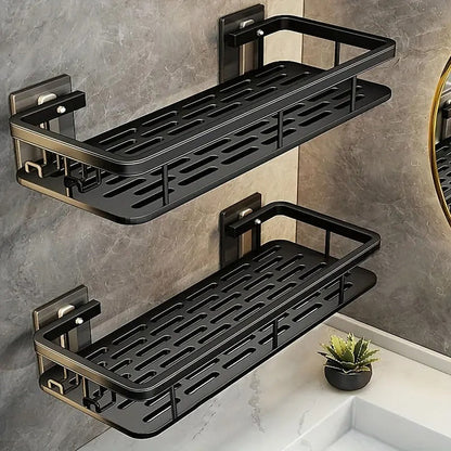 Wall Shelf - Easy No-Drill Installation & Space-Saving Design 0